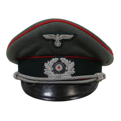 Casquette d'officier, Schirmmütze, EREL, Heer, artillerie, Libération de Paris, 1944