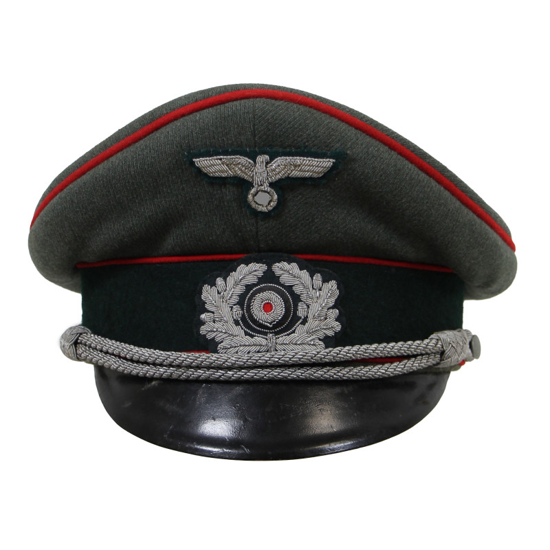 Casquette d'officier, Schirmmütze, EREL, Heer, artillerie, Libération de Paris, 1944