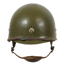 Sous-casque M1 (liner), parachutiste, WESTINGHOUSE, Technician 5th Grade, matricule partiel