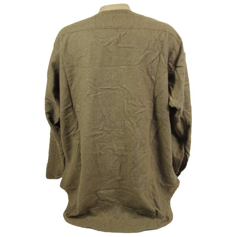 Chemise en flanelle britannique, troupe, 1er type