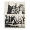 Lot de cinq photographies, US Army, Medic