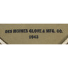 Seau à eau, US Army, DES MOINES GLOVE & MFG. CO. 1943, état neuf