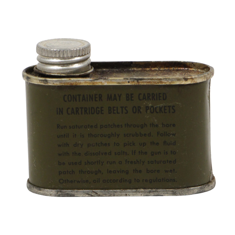 Bottle, Rifle Bore Cleaner, S.C. Johnson & Son, Inc., 1944, Full
