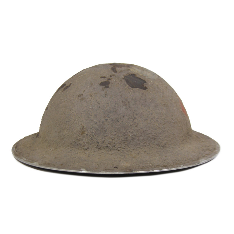 Helmet, Mk II, British, RO & Co. 1939, Royal Artillery, Brushed Concrete