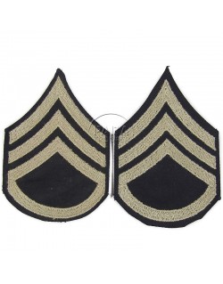 Grades en tissu de Staff/Sergeant