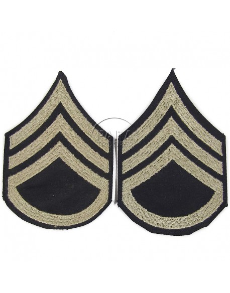 Grades en tissu de Staff/Sergeant