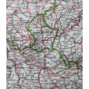 Carte d'évasion en soie, MI 9, Nord-Ouest de l'Europe, Normandie