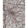 Map, Silk, Escape, MI 9, Northwestern Europe, Normandy