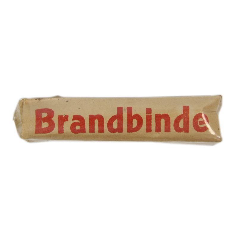 Bandage allemand, traitement des brûlures, Brandbinde, 1940, intact