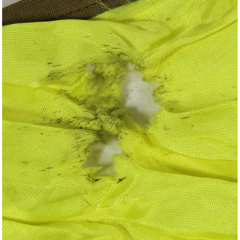 Foulard, identification, Airborne, Commando, Infantry (Yellow Celanese Triangle)