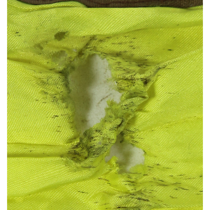 Foulard, identification, Airborne, Commando, Infantry (Yellow Celanese Triangle)
