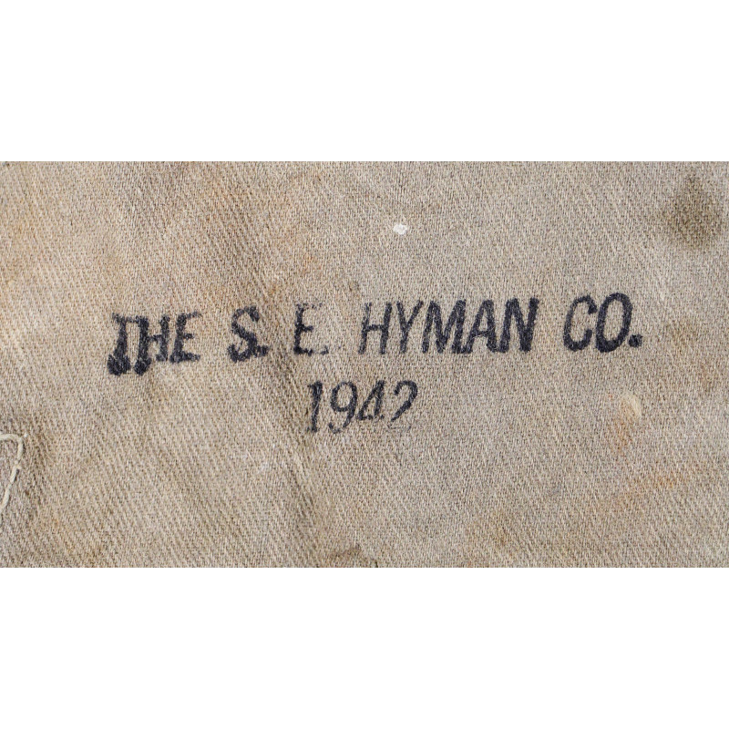 Demi-toile de tente, 1er type, US Army, THE S.E. HYMAN CO. 1942