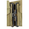Belt, Cartridge, M1 Rifle, BURLINGTON MILLS, INC. 1943, with First-Aid Pouch, B.A.B. CO. 1942, Laundry Number