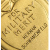 Coffret médaille, Purple Heart, Pvt. Herman Schwamenfeld, Co. I., 18th Inf. Regt., 1st Infantry Division, WIA, Belgique