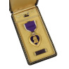 Coffret médaille, Purple Heart, Pvt. Herman Schwamenfeld, Co. I., 18th Inf. Regt., 1st Infantry Division, WIA, Belgique