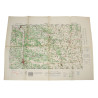 Map, British, LISIEUX, Normandy, 1943