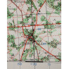 Map, British, LISIEUX, Normandy, 1943