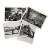 Lot de quatre photographies, US Army, Medic, Italie, printemps 1945