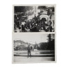 Lot de quatre photographies, US Army, Medic, Italie, printemps 1945