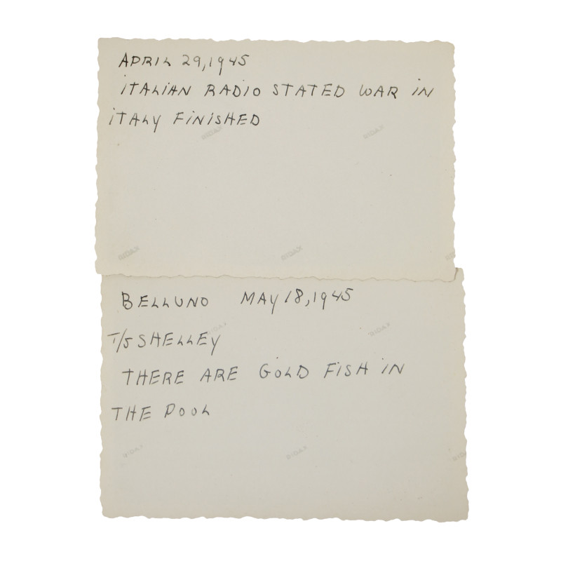 Lot of Four Photographs, US Army, Medics, Italy, Spring of 1945