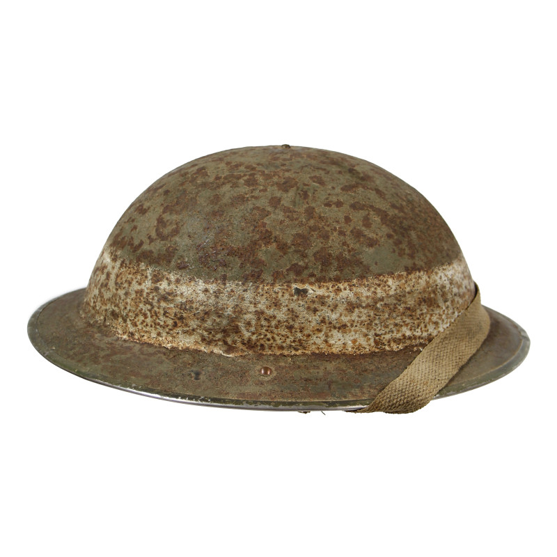 Casque Mk II, britannique, 1942, Beach Group, nominatif, D-Day