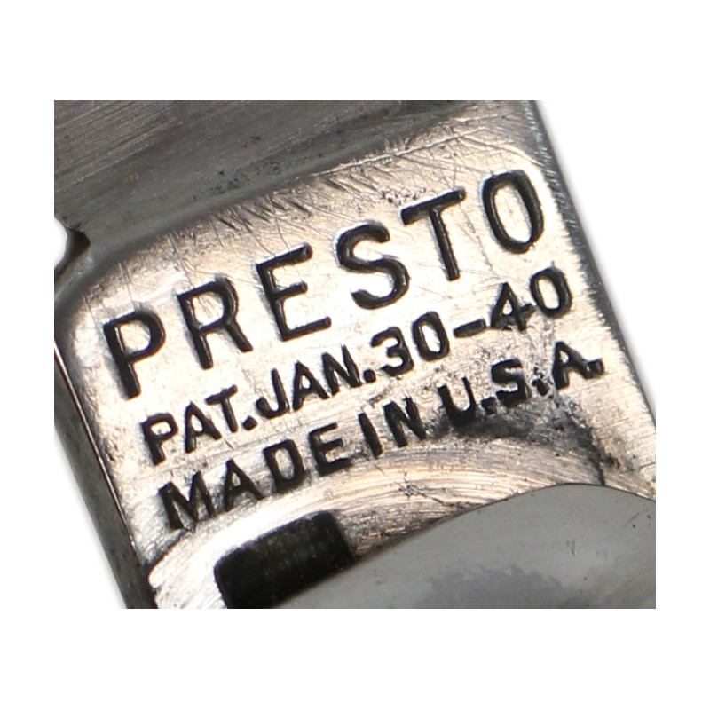 Canif M2, parachutiste, PRESTO, GEO. SHRADE KNIFE CO. INC.