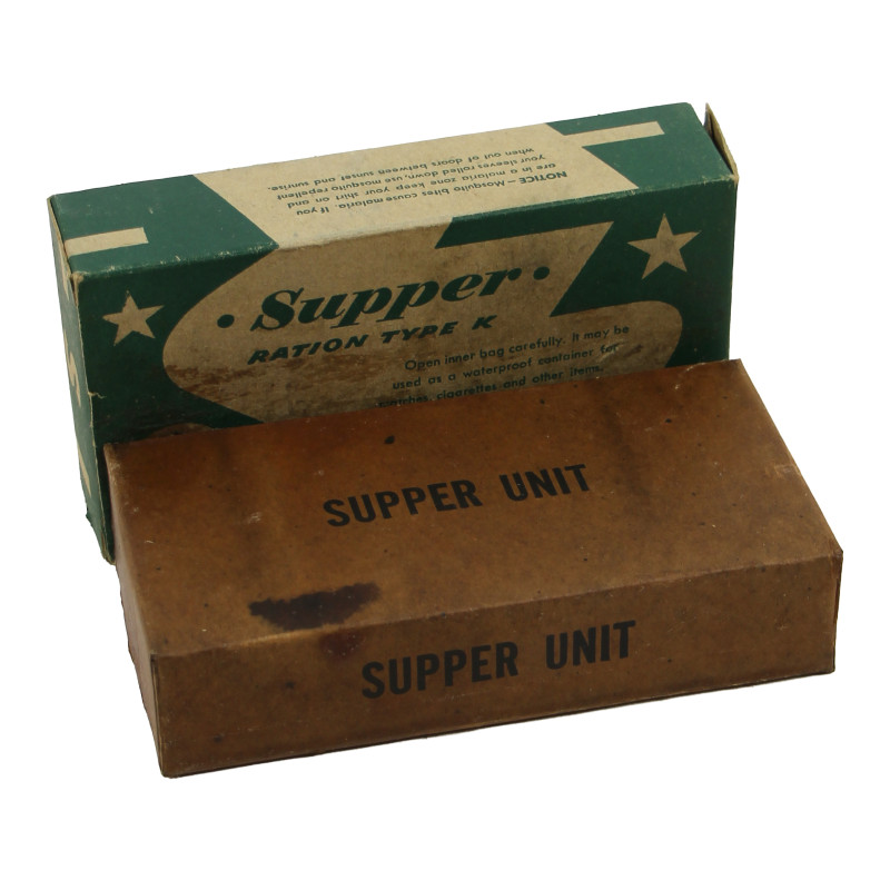 Ration, Type K, Supper, 1944, intacte