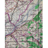 Carte alliée, LANDSHUT, Allemagne, 1944