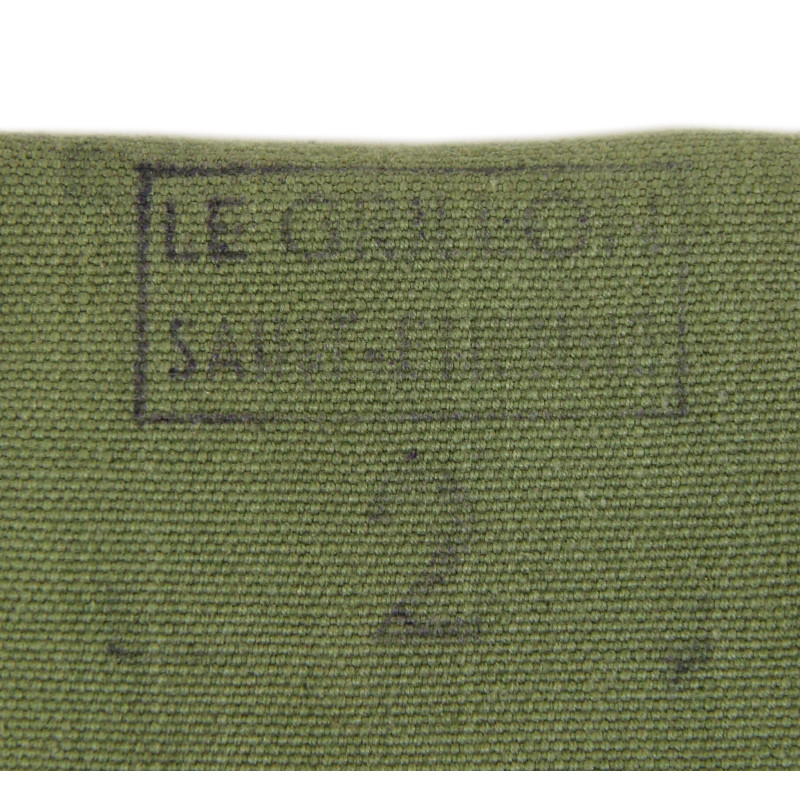 Gants de motocycliste en toile et cuir, Armée française, taille 2