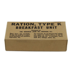 Ration, Type K, Breakfast Unit, 1er type, intacte