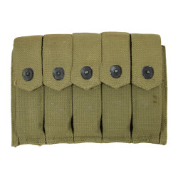 Porte-chargeurs Thompson, 5 compartiments, B.A.B. CO. 1942