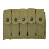 Porte-chargeurs Thompson, 5 compartiments, B.A.B. CO. 1942