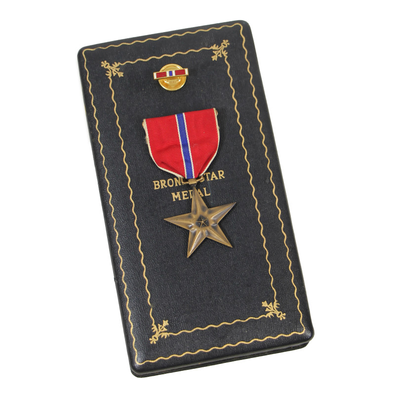 Medal, Bronze Star, S/Sgt. Corwin Clemons, 260th Inf. Regt., 65th Infantry Division, ETO