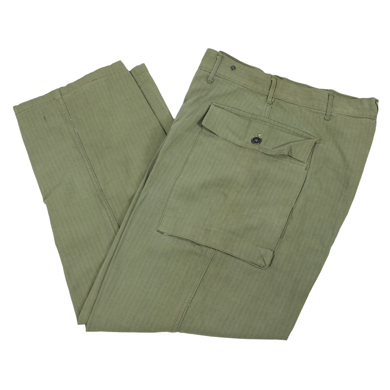 Ensemble HBT (Herringbone Twill), Special, OD, veste et pantalon, 1942