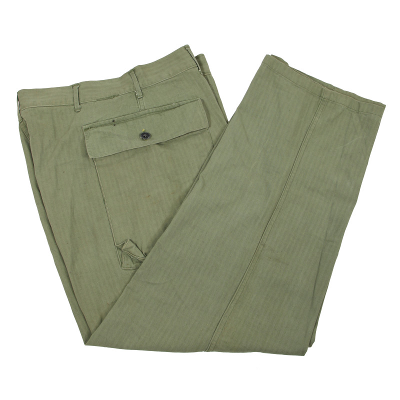 Ensemble HBT (Herringbone Twill), Special, OD, veste et pantalon, 1942