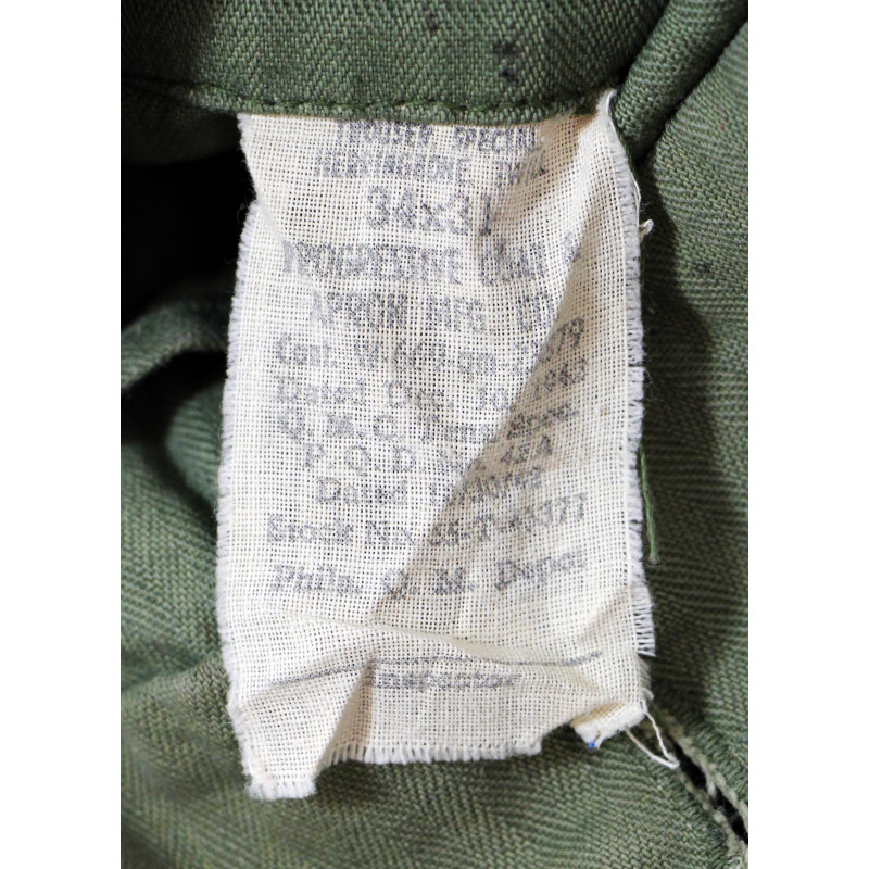 Ensemble HBT (Herringbone Twill), Special, OD, veste et pantalon, 1942