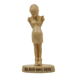 Figurine humoristique, "Kilroy was here"