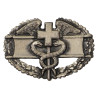 Badge, Combat Medic, US Army, Sterling