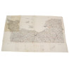 Map, CHERBOURG-ROUEN, 1941, Annoted, Utah Beach