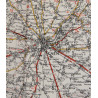 Map, CHERBOURG-ROUEN, 1941, Annoted, Utah Beach