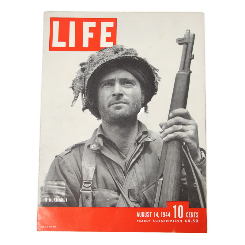 Magazine, LIFE, Lt. Kelso Horne, 508th PIR, 82nd Airborne Division, August 14, 1944