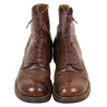 Brodequins de combat, US Army, Type II, cuir lisse, pointure 9 A