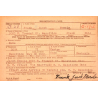 Bag, Field, M-1936, T/3 Frank Moesle, Co. C, Maint. Bn., 3rd Armored Division, ETO