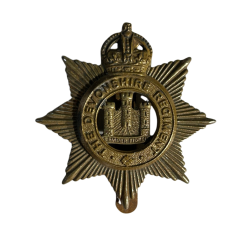 Cap Badge, The Devonshire Regiment, Normandy