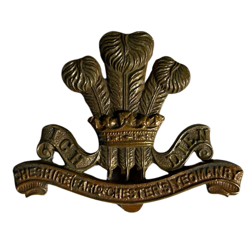 Cap Badge, The Cheshire Yeomanry, J.R. Gaunt B'HAM
