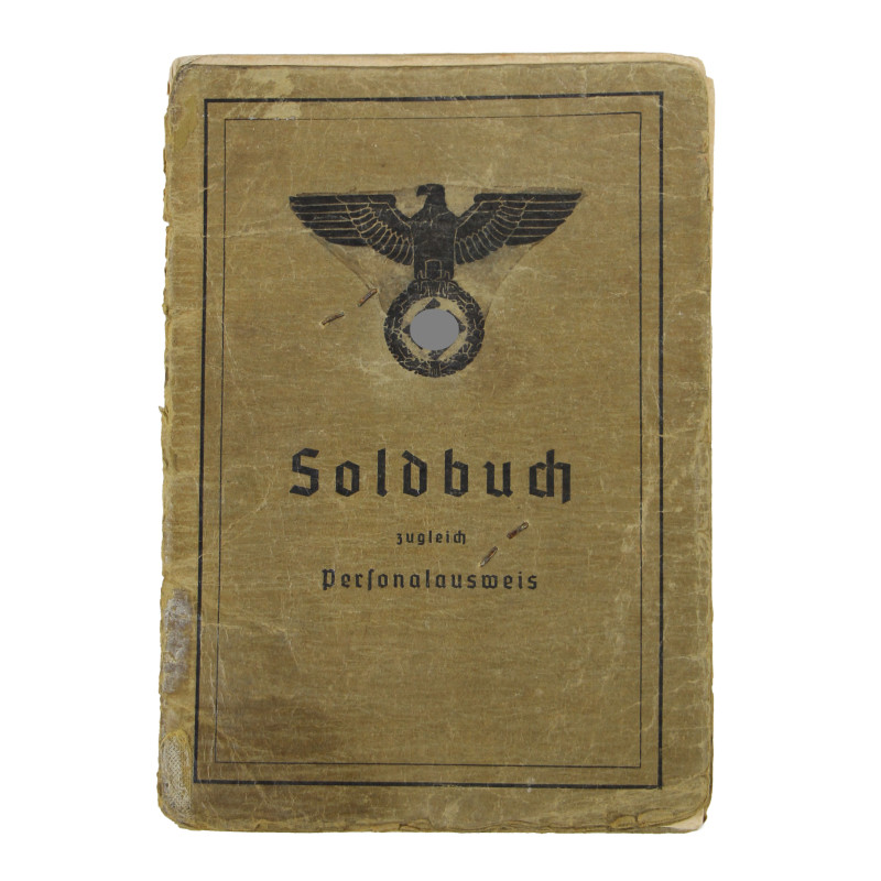 Soldbuch, Uffz. Alois Röder, Heer, Front de l'Est