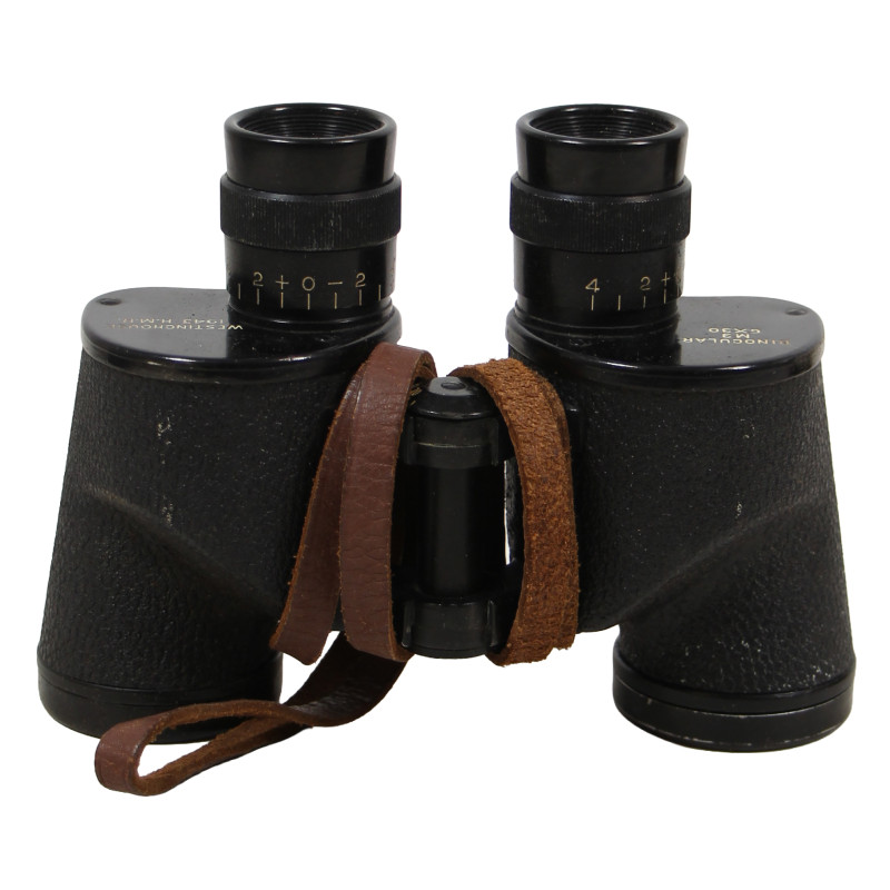Binoculars, M3, 6x30, WESTINGHOUSE 1943, with Case, M17, WESTINGHOUSE