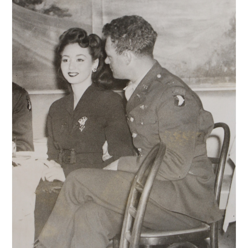 Photograph, Officers, 1st Lt. Ralph Magri, Co. E, 502nd PIR, 101st Airborne Division, New York, 1943