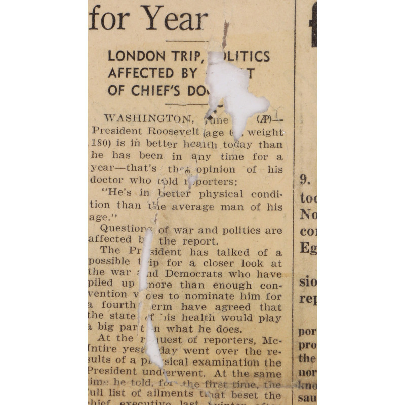 Une de journal, The Bakersfield Californian, 9 juin 1944, "Battle Raging For Carentan, Nazi Resistance Increasing"
