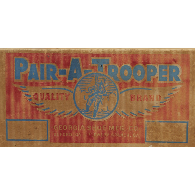 Carton, Jump Boots, Pair-A-Trooper, GEORGIA SHOE MFG. CO., Empty